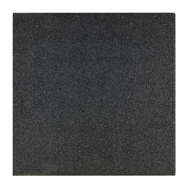 Rubberen Tegel 50x50x3cm Zwart