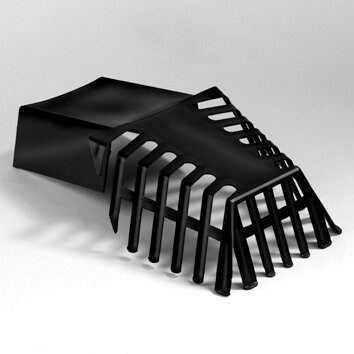 Bladvanger 60 X 80 mm tbv zijuitloop