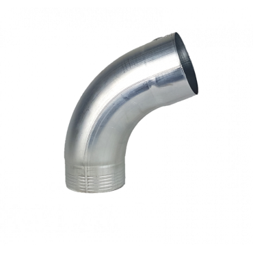 Rheinzink walsblank bocht 80 mm 72 gr verjongd spie-eind