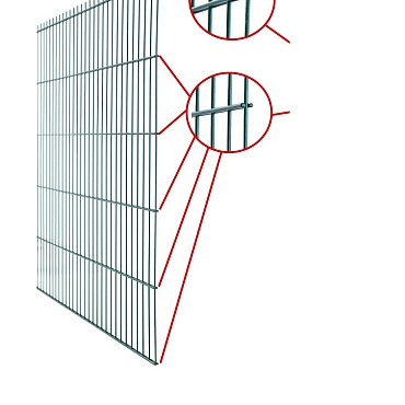 Dubbelstaafs gaasmat antr 200x200 ( Uitlopend )