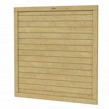 Vuren tuinscherm Hillhout Basic Excellent, 180 x 180 x 4,5 cm, groen geïmpregneerd