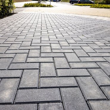 BSS 8cm KOMO zwart met deklaag 36st/lg