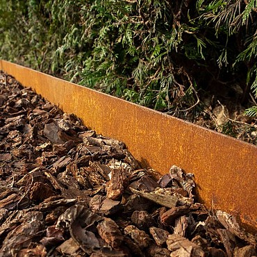 Vego-Steel Flex Corten 300 cm lang (27.7cm) hoog (inclusief montage benodigdheden)