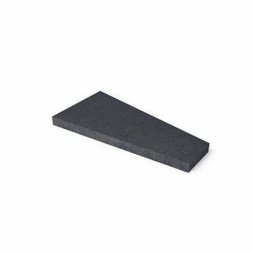 Schellevis Tegel Trapezium 120x60/30x8cm Antraciet