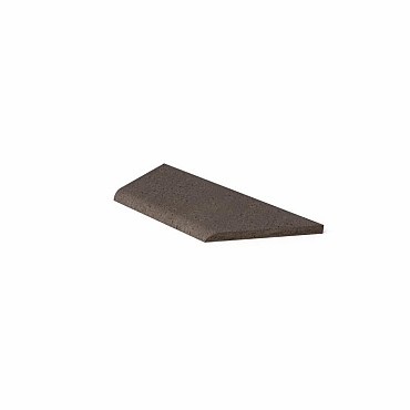 Schellevis Zwembadrand Hoek Links (100/60X40X5 cm) Taupe