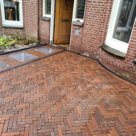 *Carpo rood paars bruin bezand WF 60 getrommeld