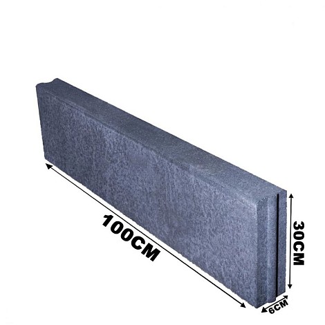Opsluitband 6x30x100cm Zwart