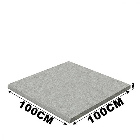 Schellevis Zwembadrand (100x100x5cm) Grijs