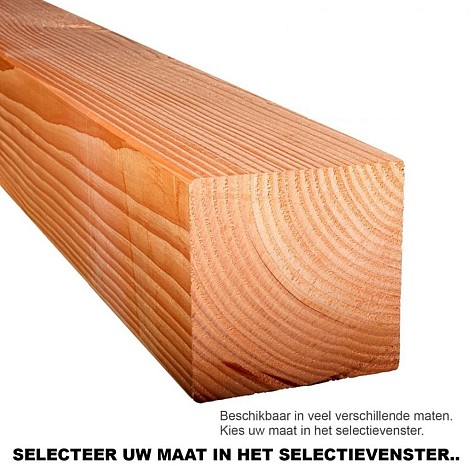 Douglas Geschaafde Paal 14x14x300cm