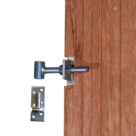 Deur met frame Universeel hardhout