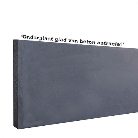Beton Onderplaat Antra 25x3,5x184cm