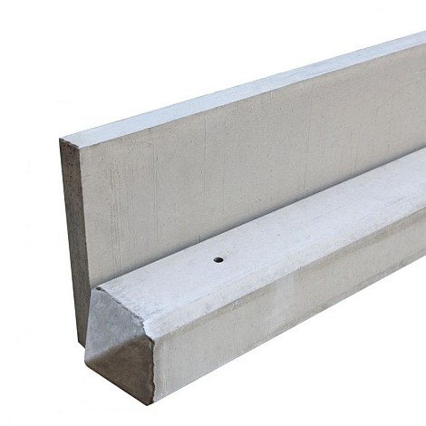 Beton Tussenpaal Grijs 10x10x280cm