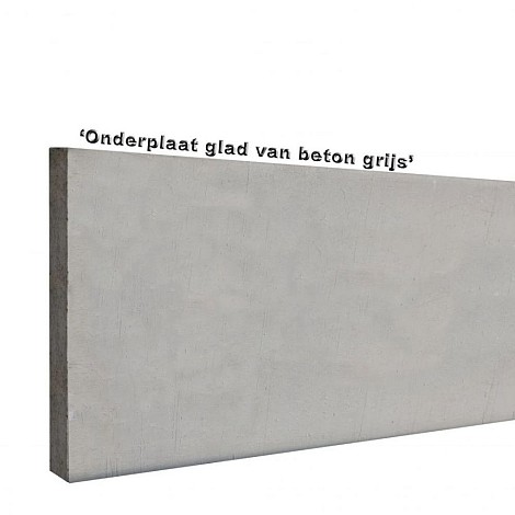 Beton Onderplaat Grijs 25x3,5x184cm