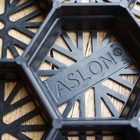 Aslon Splitplaat 592x790mm dikte 30mm Zwart (2,14 stuks per m²)