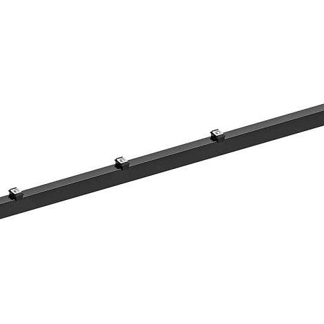 Hillfence metalen paal, inclusief aansluitingset en afdekkap, 6 x 4 x 160 cm, zwart.