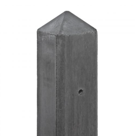 Beton Paal antraciet 10x10x310 cm