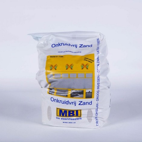MBI onkruid vrij zand (20 Kg) Basalt