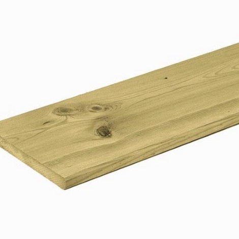 Vuren Geimpregneerde Plank 1,6x14,0x180cm