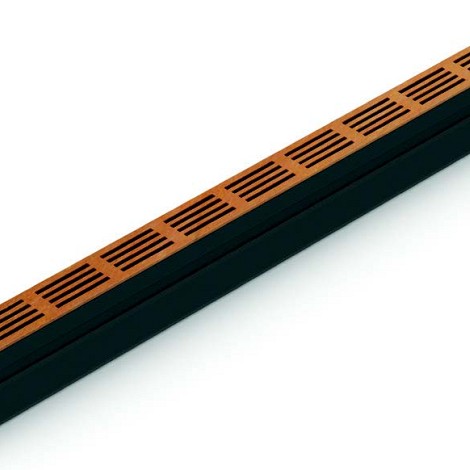 ACO Slimline 100 cm CorTen design rooster