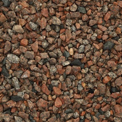 25kg Graniet split rood 8-16mm