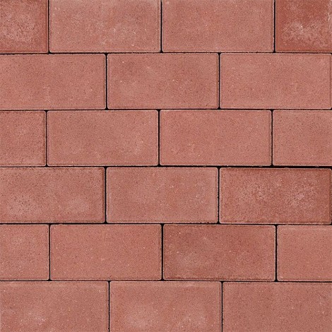 BSS 8cm KOMO rood met deklaag 36st/lg