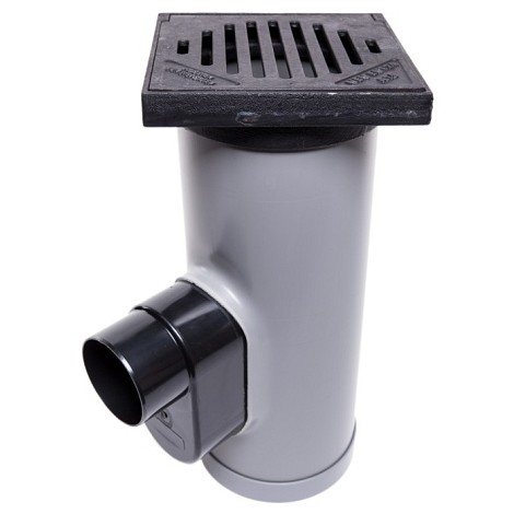 PVC Tegelpadkolk Ø250mm-Compleet