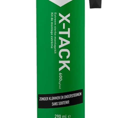 X-Tack Zwart Patroon 290ml