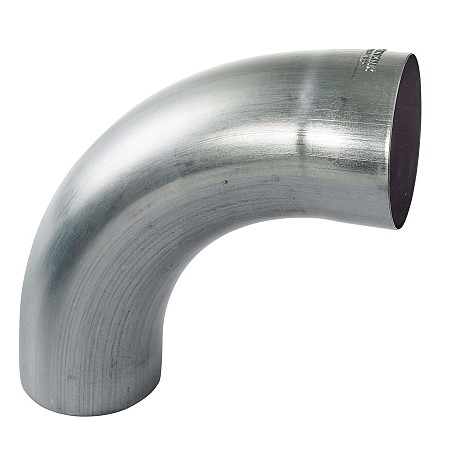 Rheinzink walsblank bocht 80 mm 85 gr verjongd spie-eind