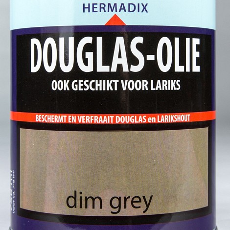 Hermadix Douglas-olie Dim Grey 0,75 Liter