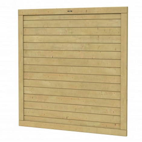 Vuren tuinscherm Hillhout Basic Excellent, 180 x 180 x 4,5 cm, groen geïmpregneerd