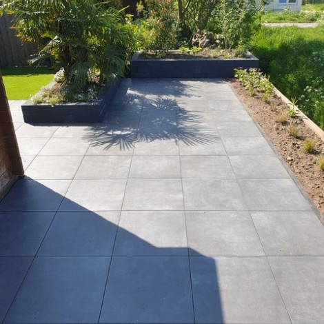 Patioblok strak 60x15x15 Antraciet