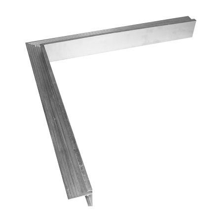 Vego Daktrim BINNENHOEK Roval 45x45mm Aluminium