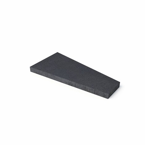 Schellevis Tegel Trapezium 120x60/30x8cm Antraciet