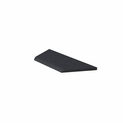 Schellevis Zwembadrand Hoek Links (100/60X40X5 cm) Carbon
