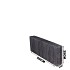 Palissadeband Zwart 6x25x50cm recht