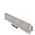 Schellevis Opsluitband 100x20x5cm Grijs