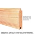 Douglas geschaafd blokhutprofiel 2,8 x 19,5 x 300 cm