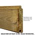 Vuren Geimpregneerd Blokhutprofiel 2,8x13,5x480cm
