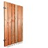 Douglas geschaafd 190x120 poort met stalen frame universeel (incl verstelbare hengen en duimen)