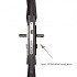 Poort op frame Zweeds rabat zwart incl. zwart slot 190x100 RECHTSDRAAIEND