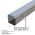 Beton Tussenpaal Grijs 10x10x280cm