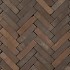 *Carpo rood paars bruin bezand WF 60 getrommeld