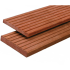 Bangkirai Vlonderplank, Enkel Slipprofiel 2,5x14,5x244cm ( Vraag naar actuele voorraad, deze verschillen per locatie ).