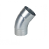 Rheinzink walsblank bocht 80 mm 40 gr verjongd spie-eind