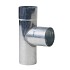 Rheinzink walsblank T-stuk 80 mm 90 gr