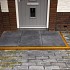 Schellevis Tegel Trapezium 120x60/30x8cm Antraciet