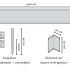 Vego-Steel Flex Verzinkt 300 cm lang (16.5cm) hoog (inclusief montage benodigdheden)