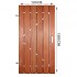 Deur met frame Universeel hardhout