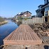 Bangkirai Vlonderplank, Enkel Slipprofiel 2,5x14,5x244cm ( Vraag naar actuele voorraad, deze verschillen per locatie ).