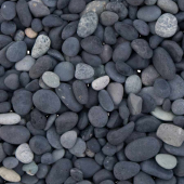 Beach Pebbles Black